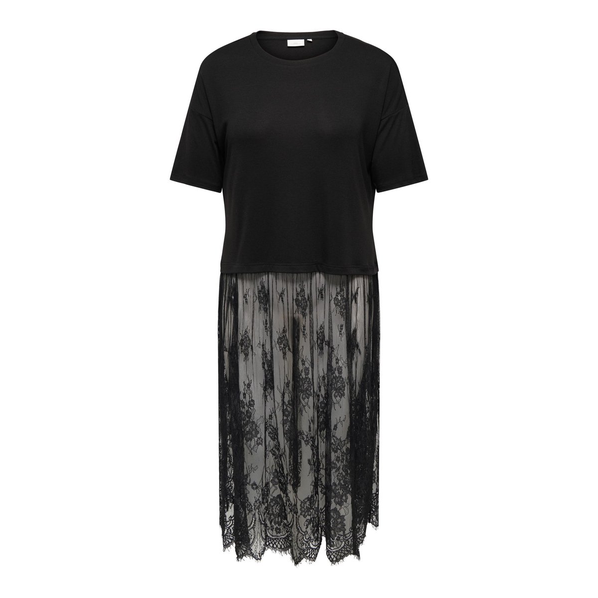 Robe En Dentelle noire - black, ONLY CARMAKOMA