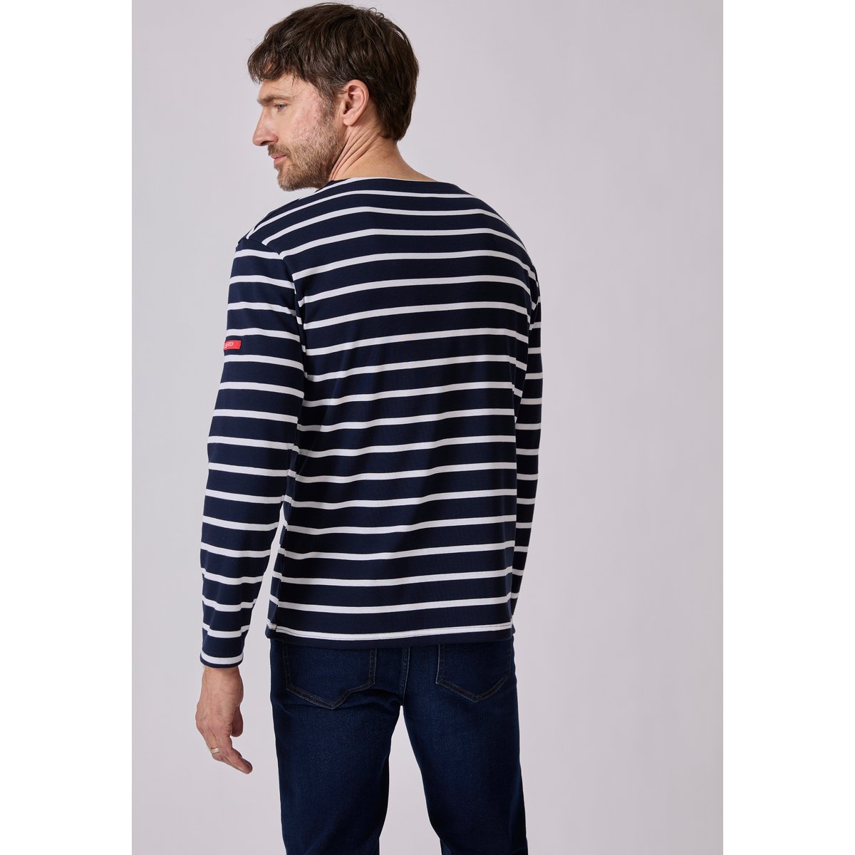 Marinière Thermolactyl bleu marine rayé, DAMART