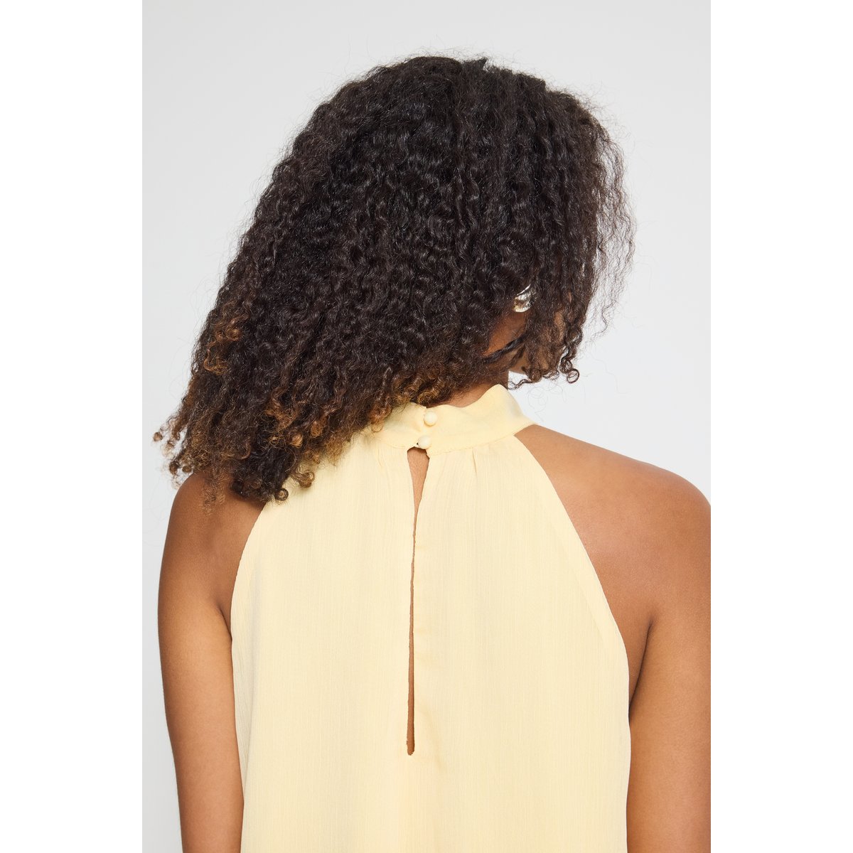 Robe décontractée jaune pale banana, ICHI