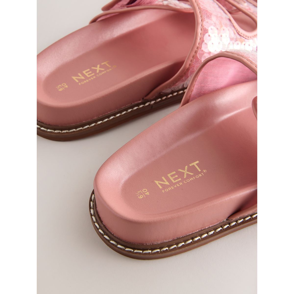 Sandales forever comfort® avec sequins rose, NEXT
