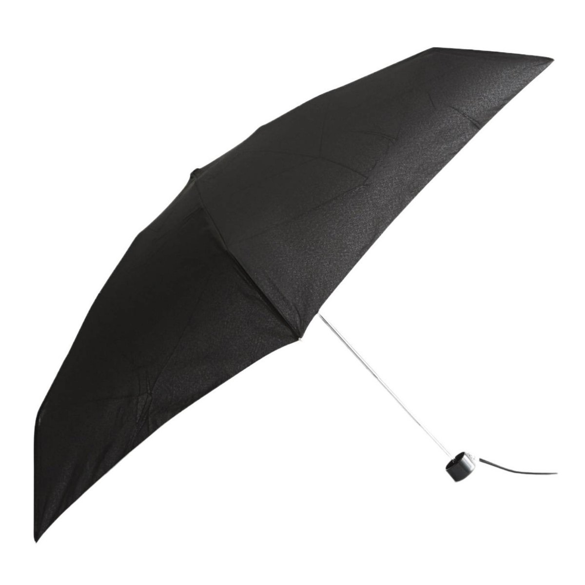 Parapluie manuel mini format uni noir, MONOPRIX