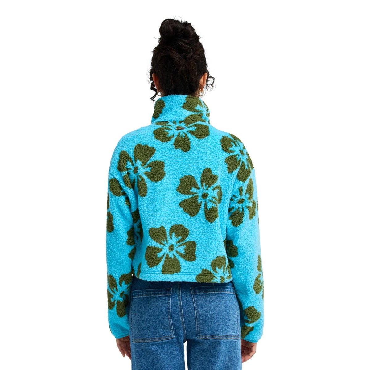 Polaire demi-zip HOLIDAY bleu ocean eyes, BILLABONG