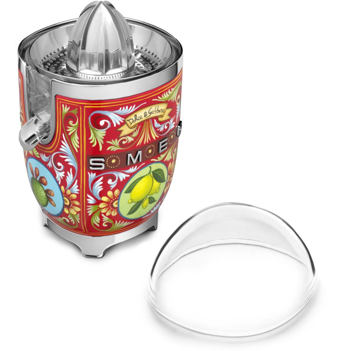 Presse-agrumes électrique CJF01 décoré / spécial brillant, SMEG