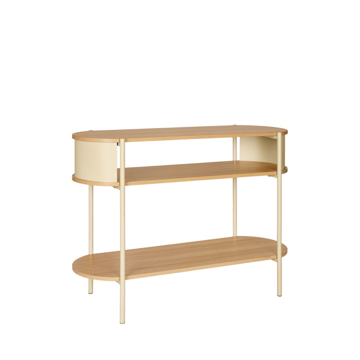 Console en bois et métal L100cm- PACO beige, DRAWER