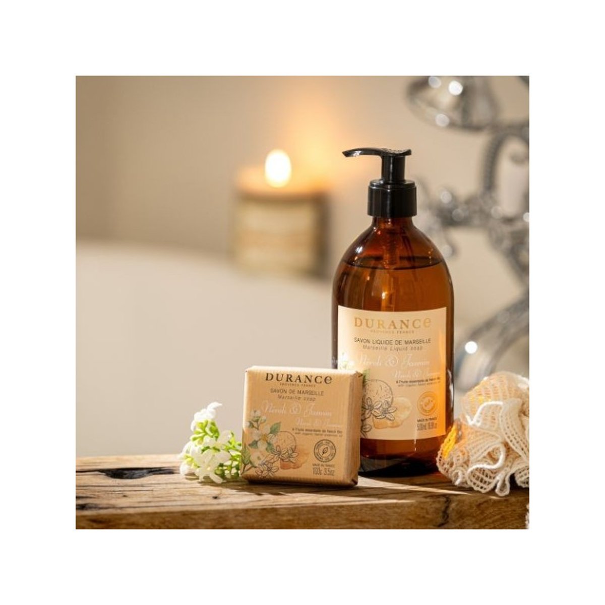 Savon liquide NÉROLI & JASMIN couleur unique, DURANCE