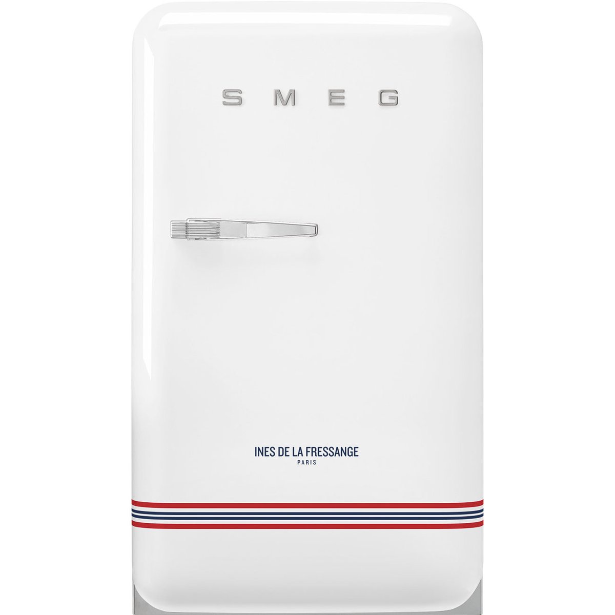 Mini réfrigérateur 1 porte poignée à gauche FAB10 décoré / spécial brillant, SMEG