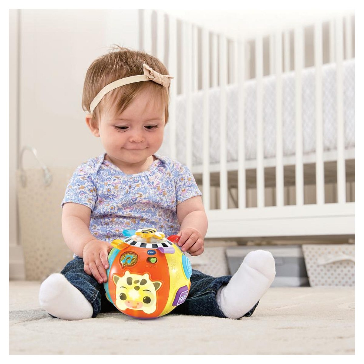 Lumi balle des animaux - detecteur de mouvement couleur unique, VTECH