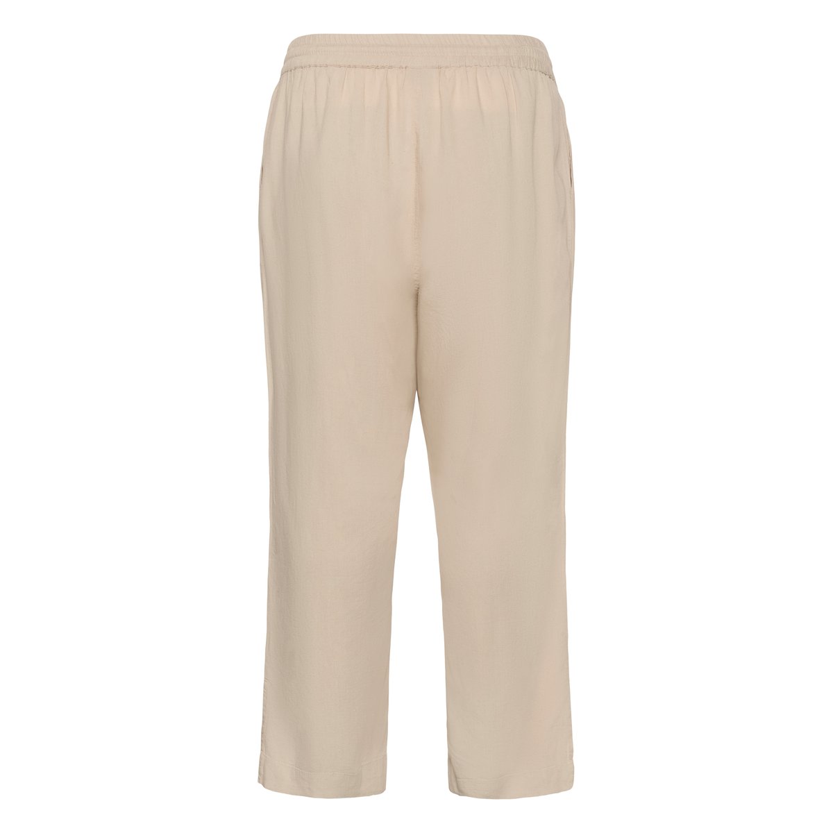 Pantalon casual beige feather gray, KAFFE CURVE