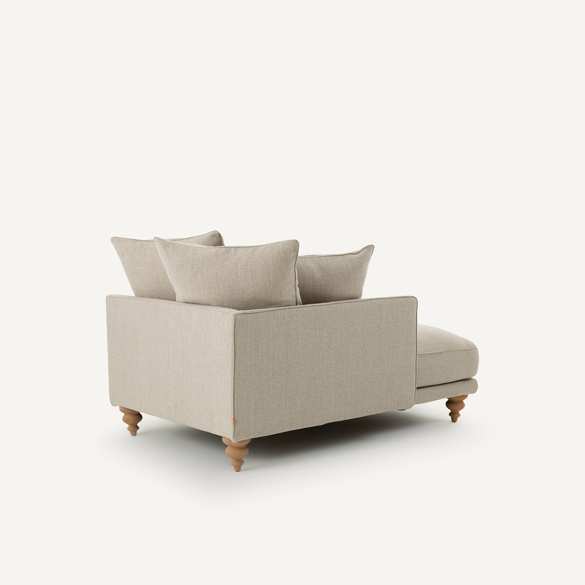 Méridienne tweedée, Lazare naturel/gris clair, AM.PM