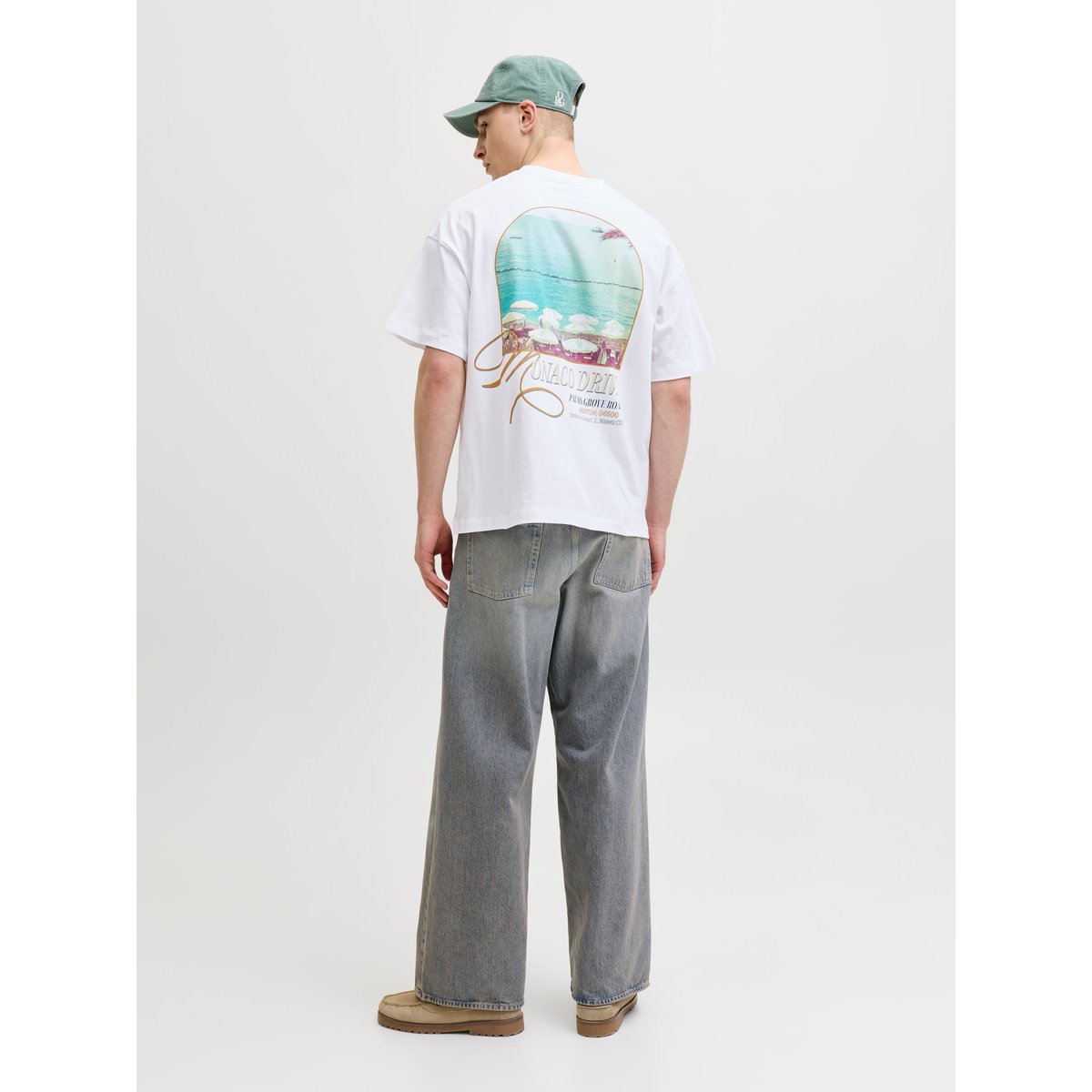T-Shirt bright white, JACK & JONES