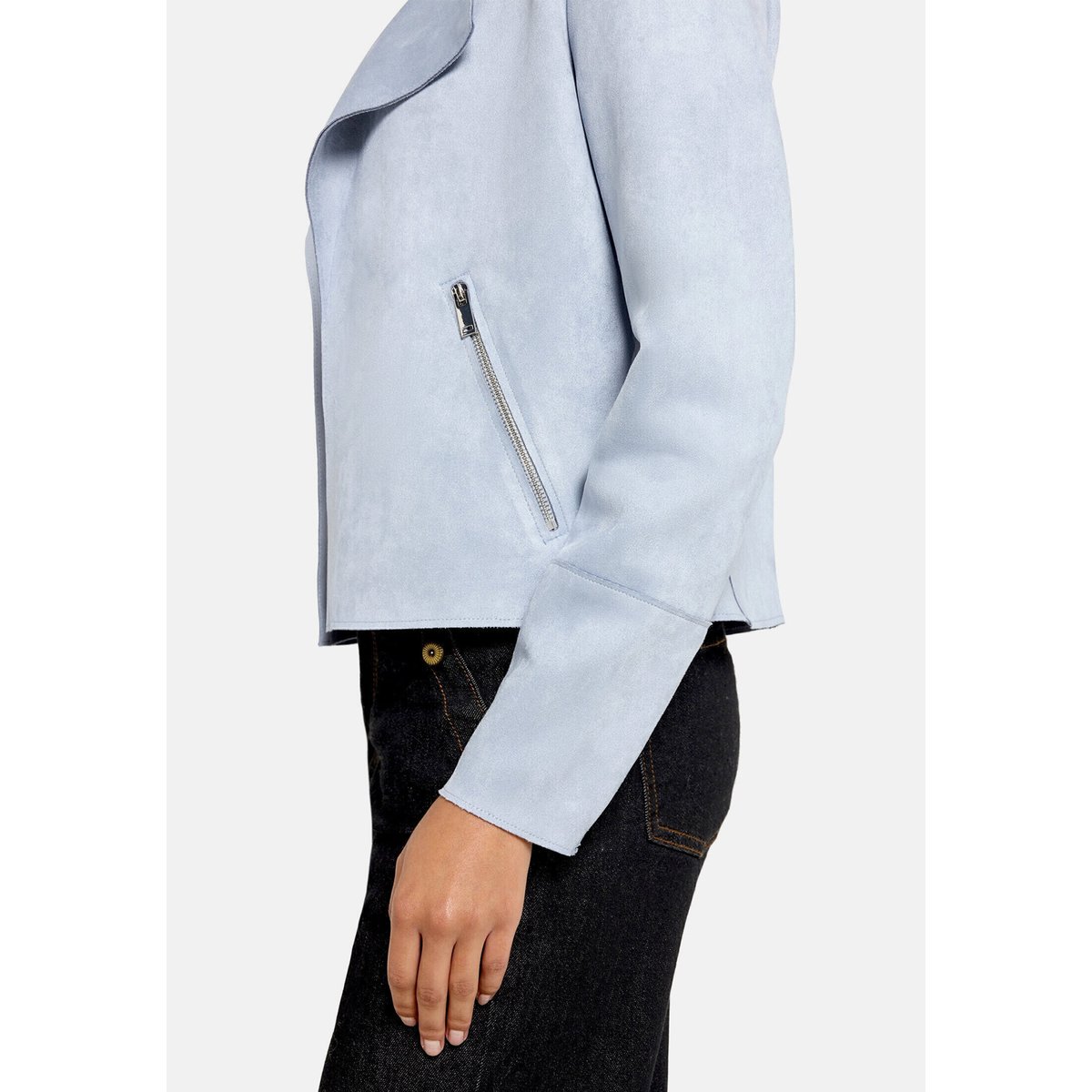 Veste blazer à bord franc blue blizzard, CARTOON