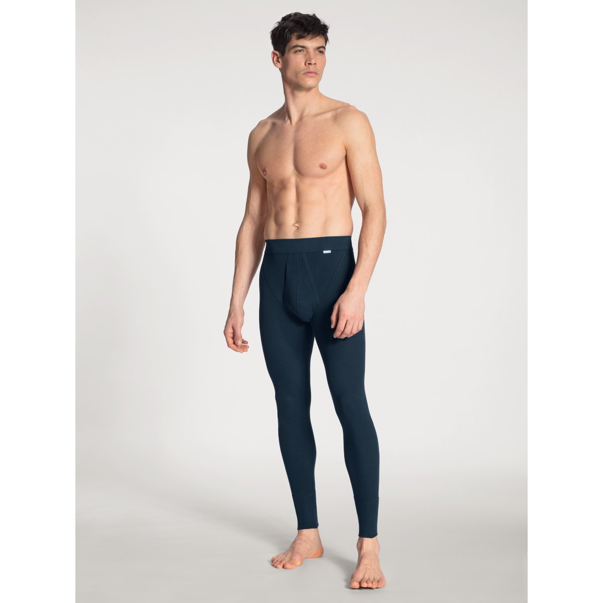 Pantalon avec ouverture Coton COTTON 1:1 amiral, CALIDA