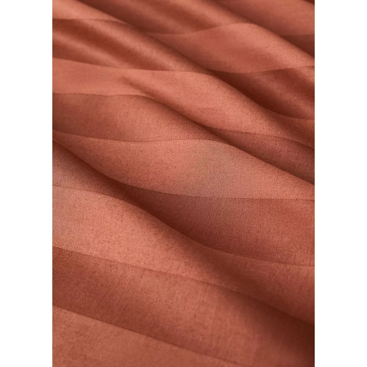 Housse de couette 100 % coton satin Lit 90 cm cognac, MANGO HOME