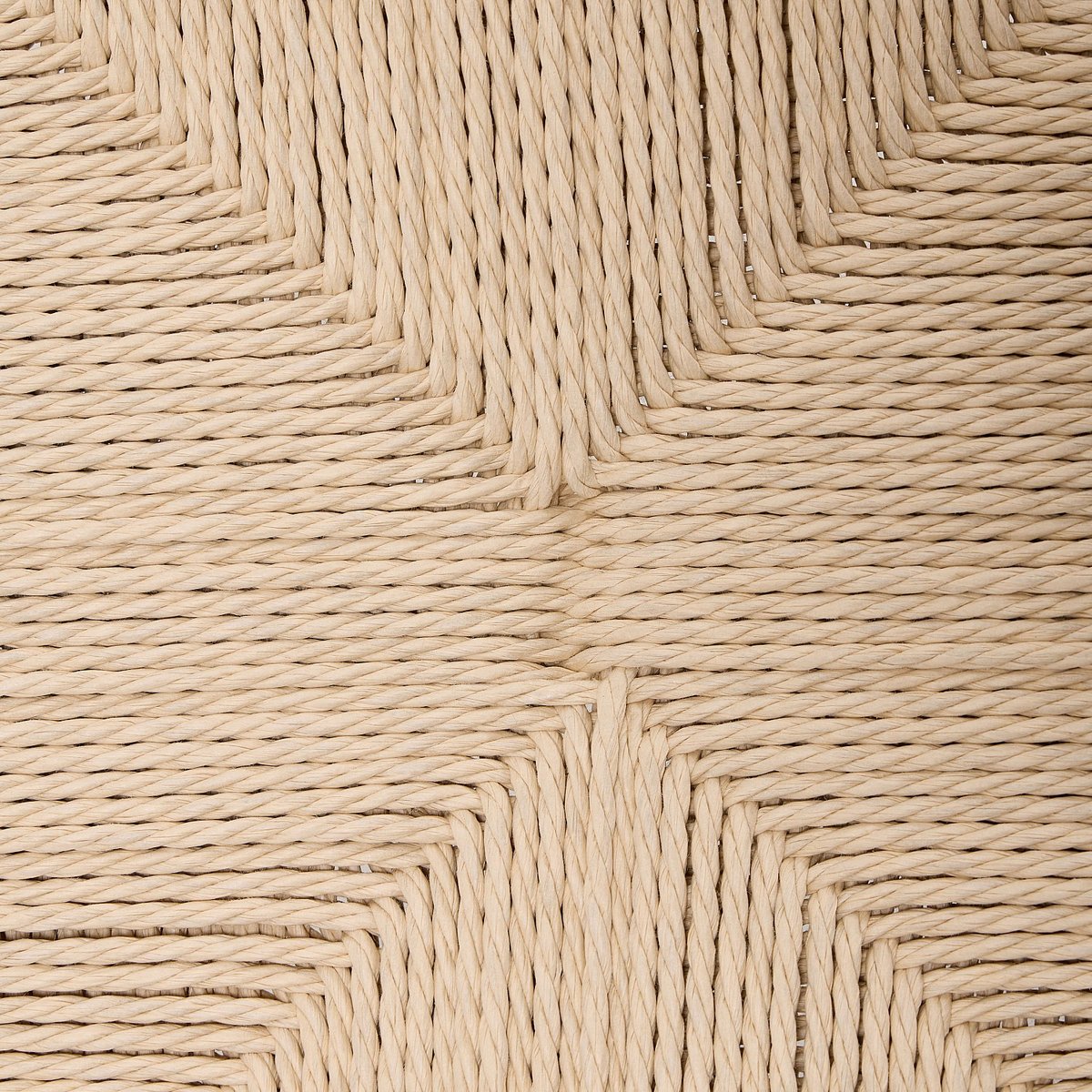 Chaise fibre naturelle AARON naturel clair, HABITAT