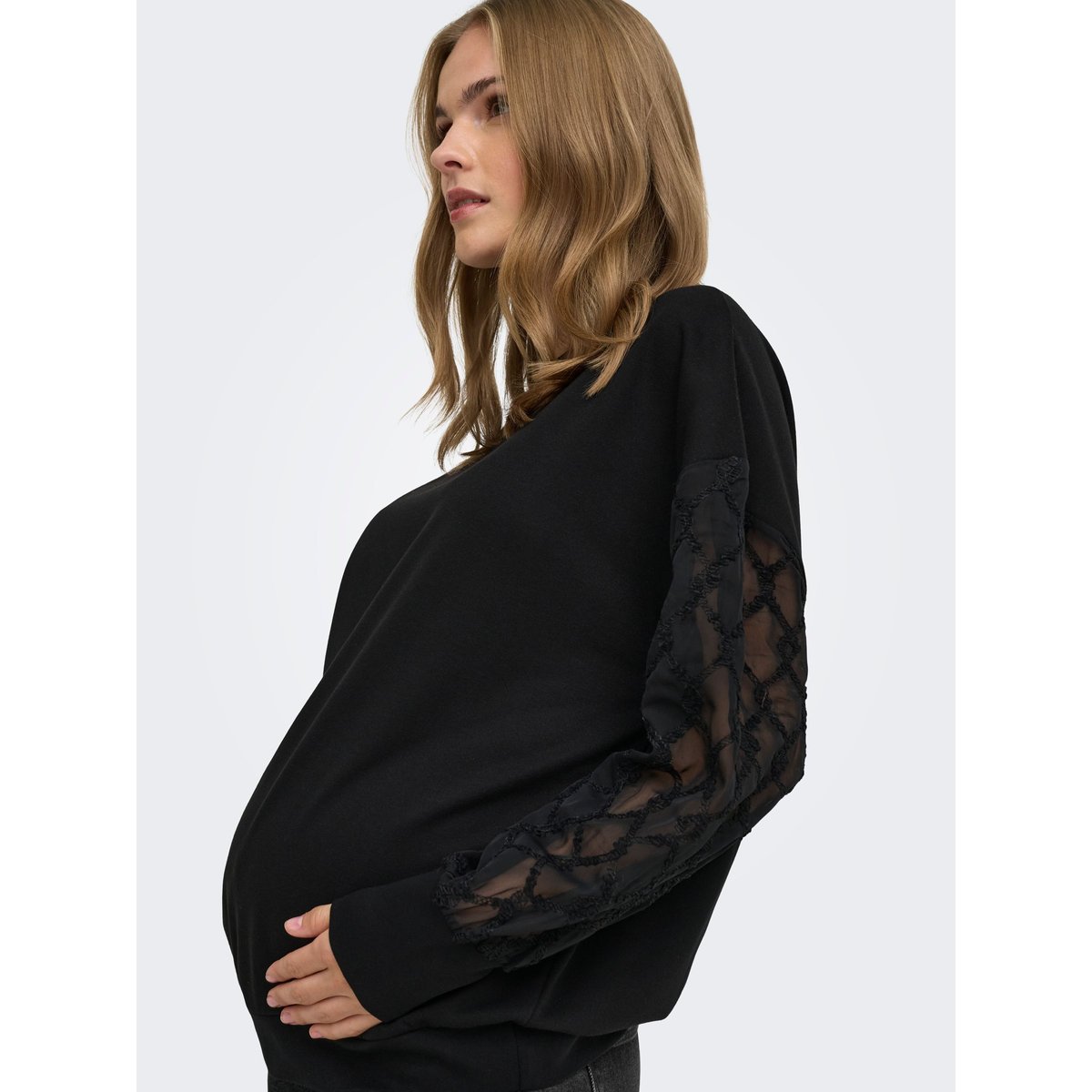 Sweat-Shirt black 1, ONLY