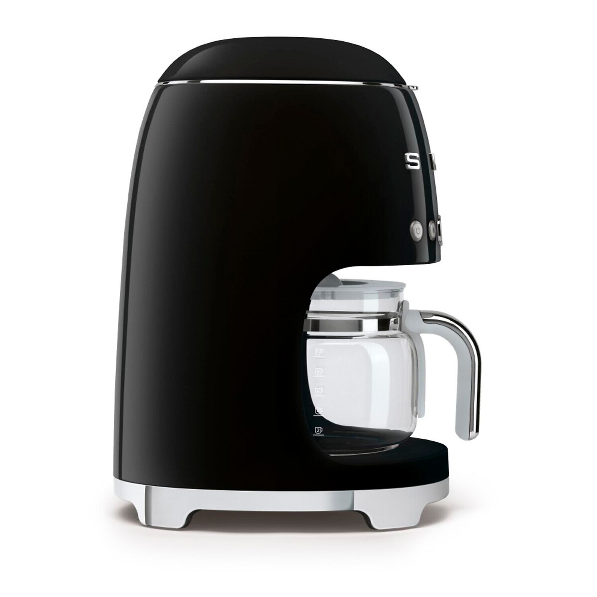 Retro Style Drip Filter Coffee Machine - DCF02 black, SMEG