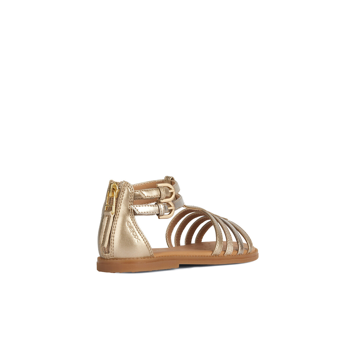 Sandales respirantes Karly platine, GEOX