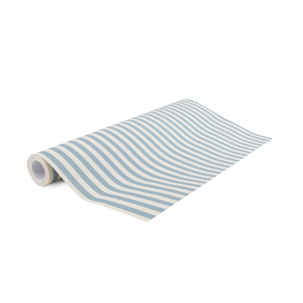 Papier peint petites rayures vintage bleu, blanc cassé, SUPERFRESCO EASY