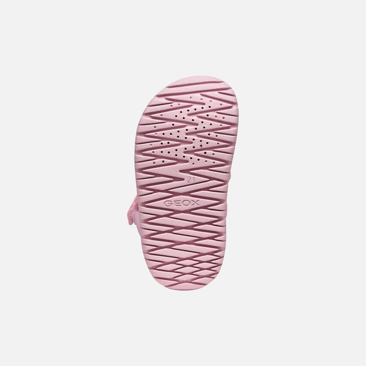 Sandales B SANDAL FUSBETTO rose/lilas, GEOX