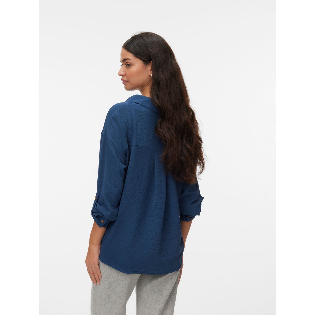 Chemise dark denim, VERO MODA