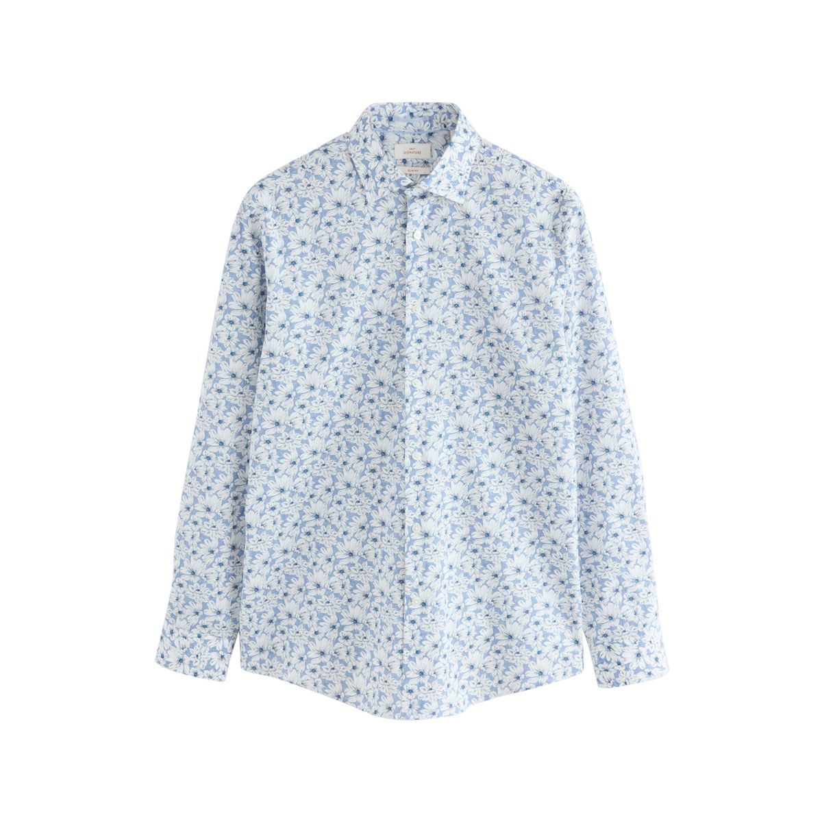 Chemise à manches longues et fleurs bleu ciel, NEXT