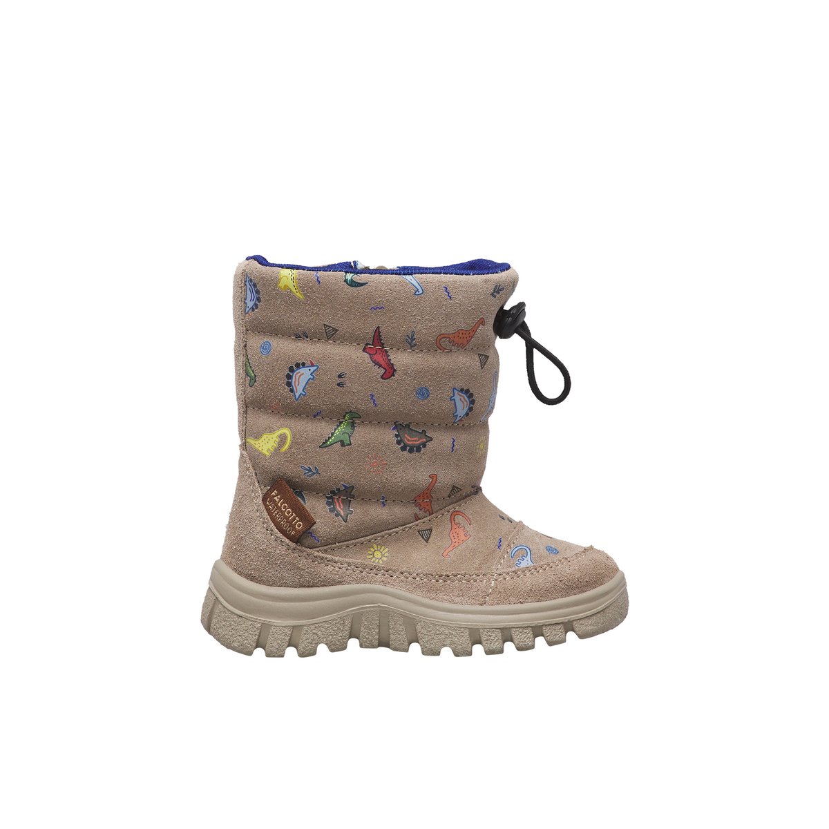 Bottes en daim POZNURR 4 WP gris tourterelle-, FALCOTTO