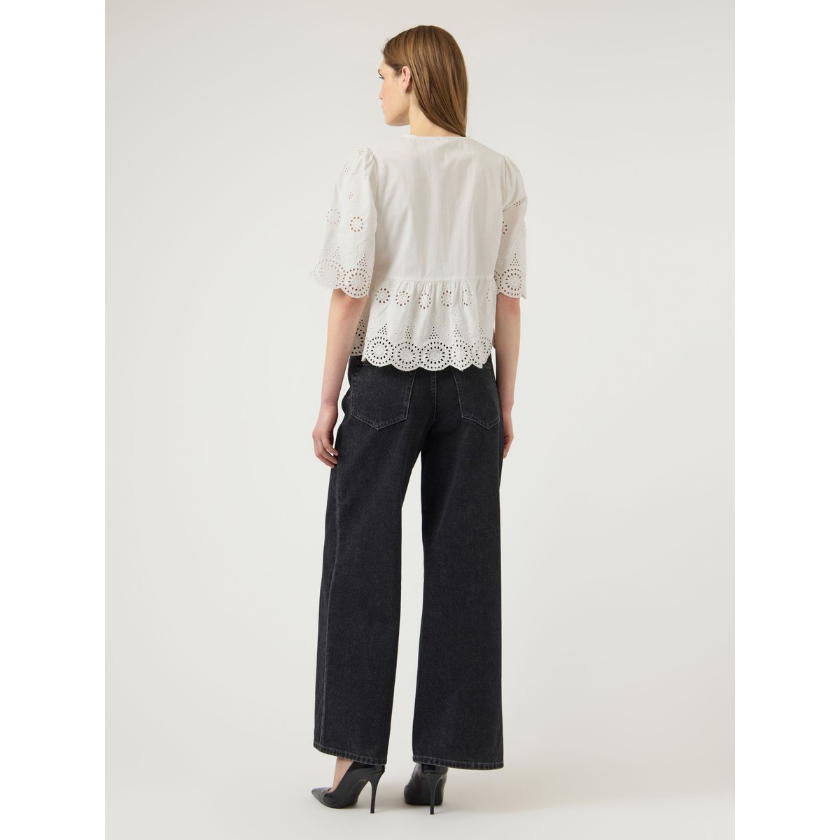 Blouse star white, YAS