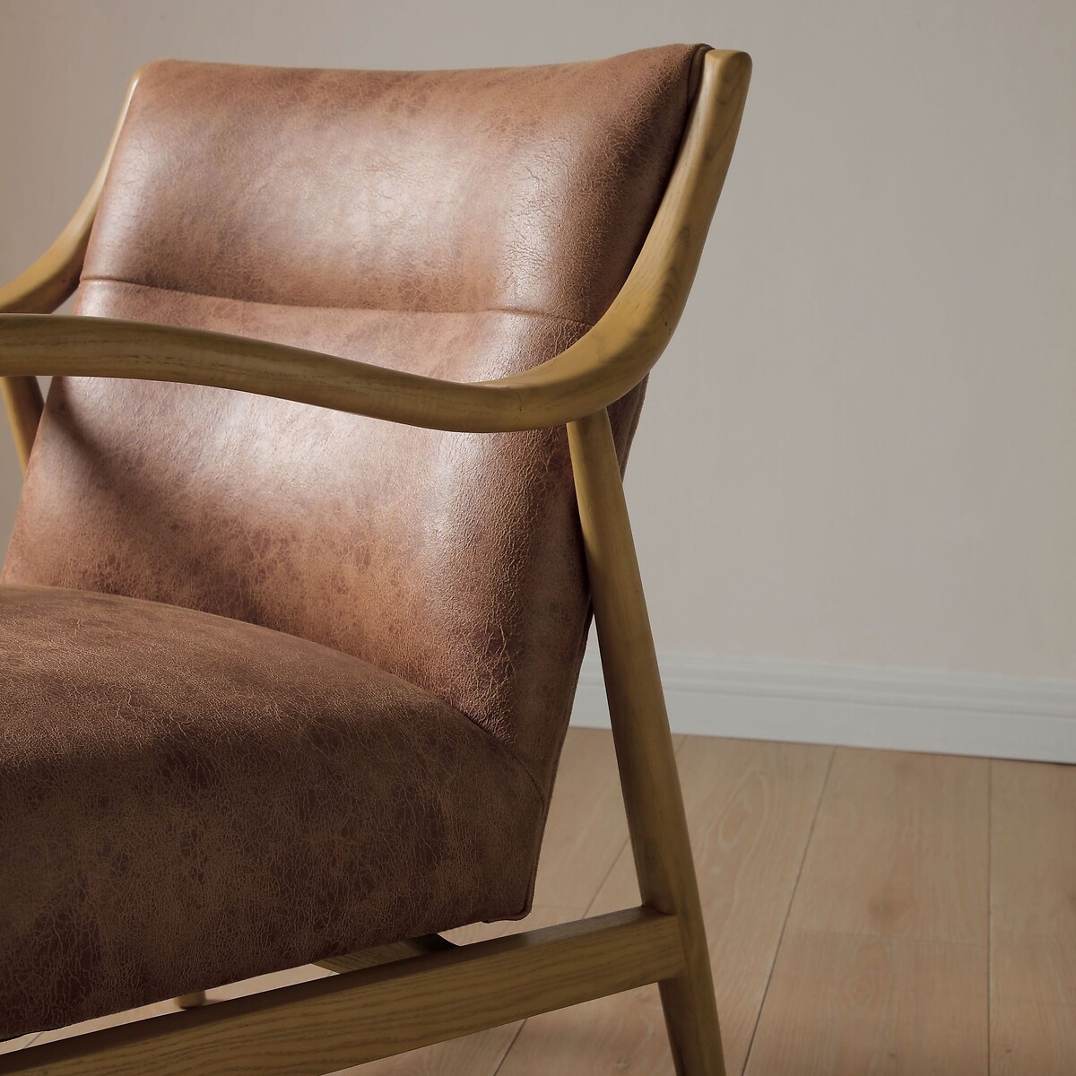 Tristen Vintage Leather Armchair tan, ÉDITÉ