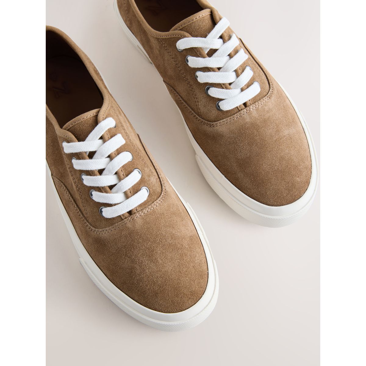 Chaussures en daim n. premium gris, NEXT
