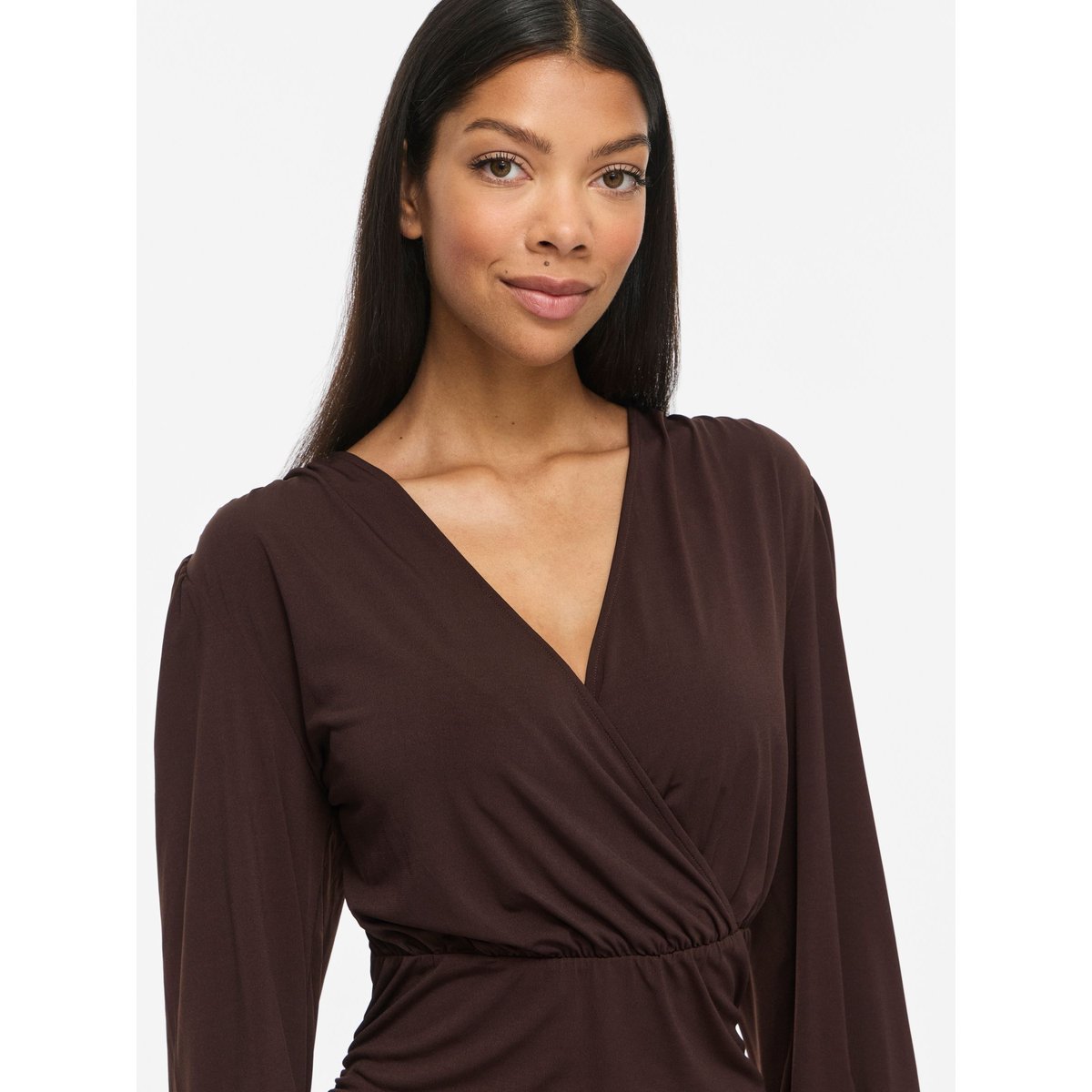 Robe Courte marron - coffee bean1, VILA