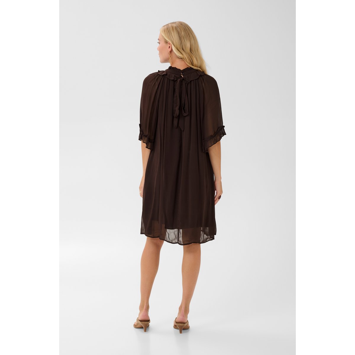 Robe marron java, CREAM