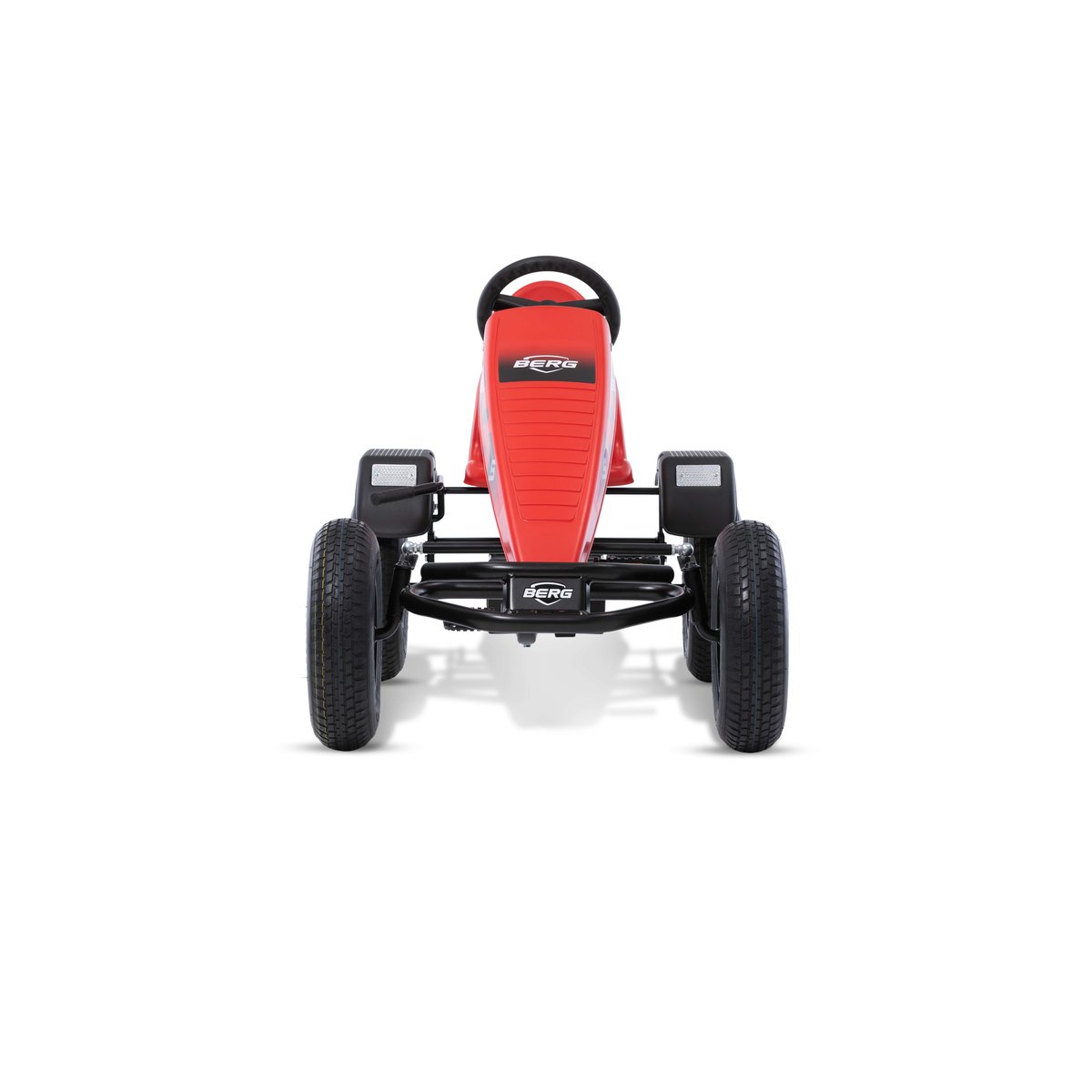 Kart à Pédales pour Enfants, 5+ Ans, XL Black Edition BFR red, BERG TOYS