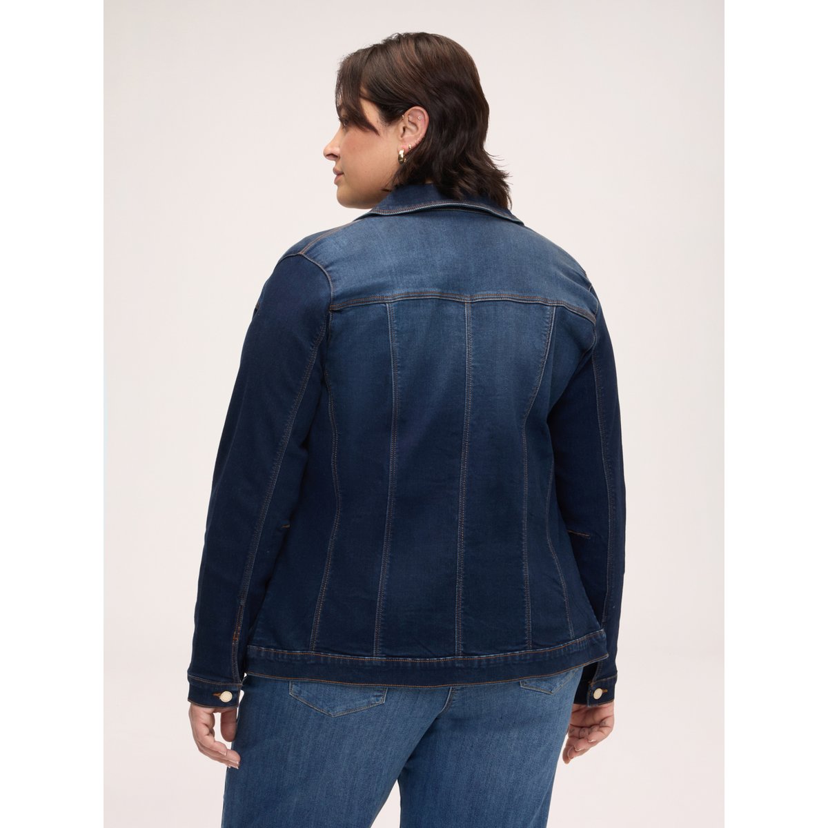 Veste avec broche florale bleu, FIORELLA RUBINO