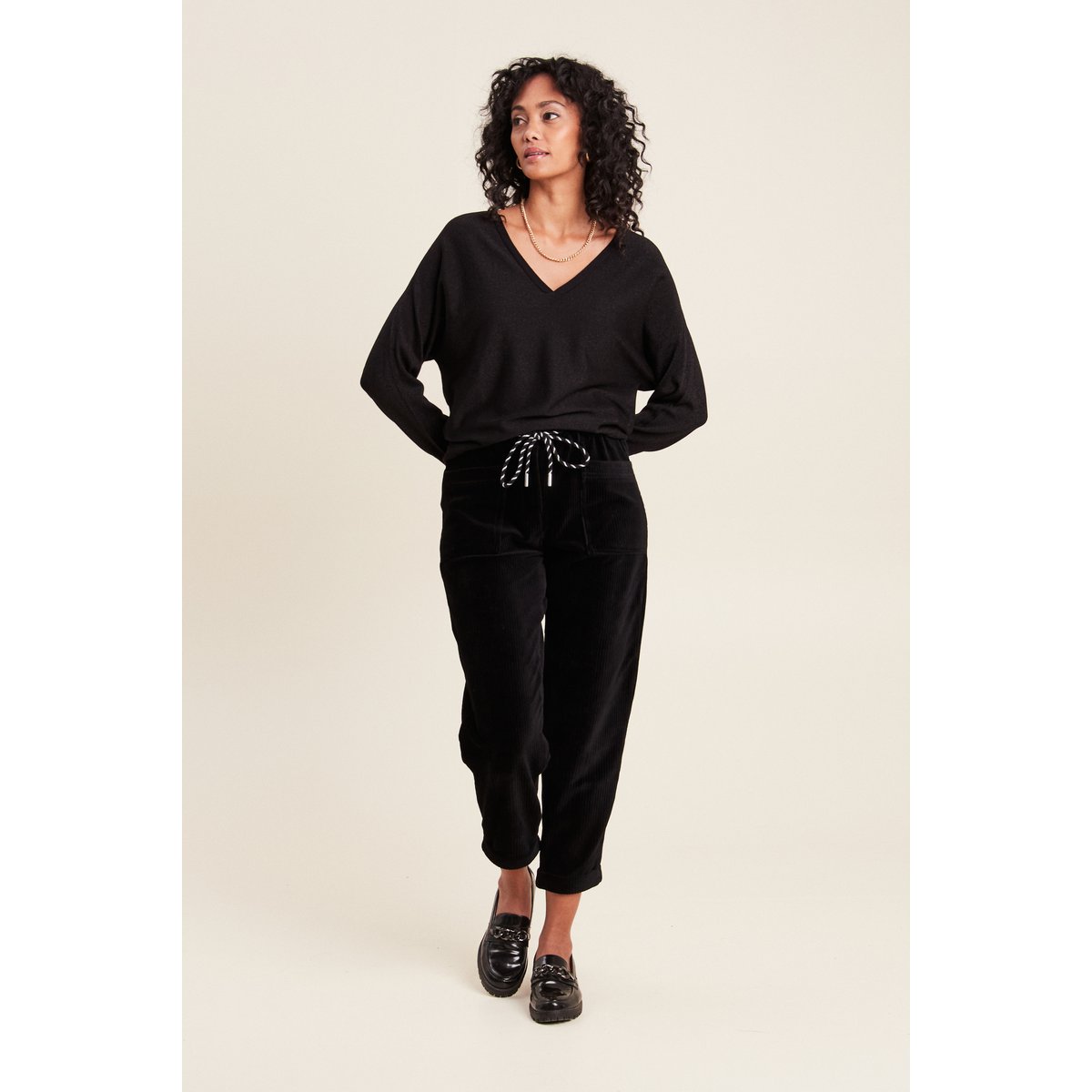 Pull manches longues noir, BREAL