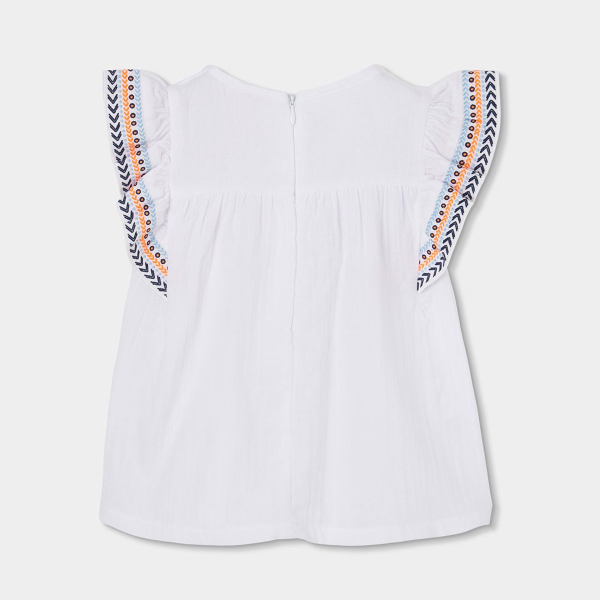 Blouse de fille blanc, BOBOLI