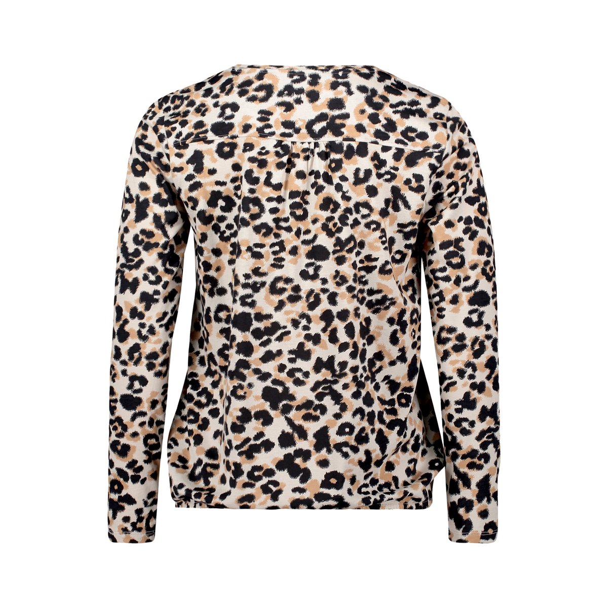 Haut casual à élastique beige/noir, BETTY & CO
