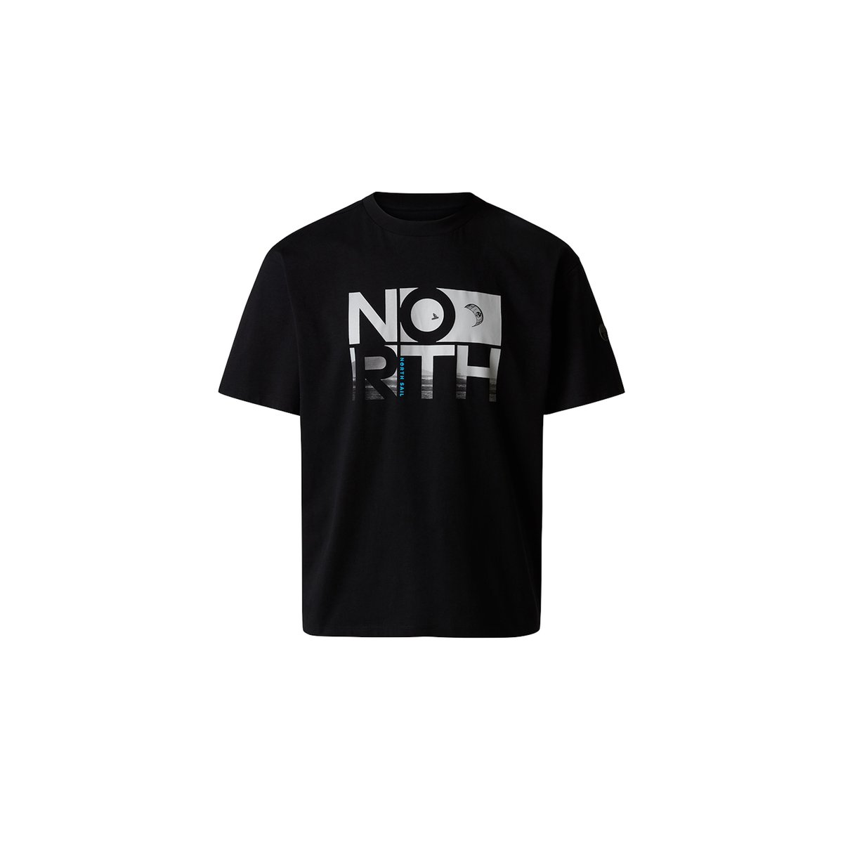 T-shirt avec imprimé de kitesurf noir, NORTH SAILS
