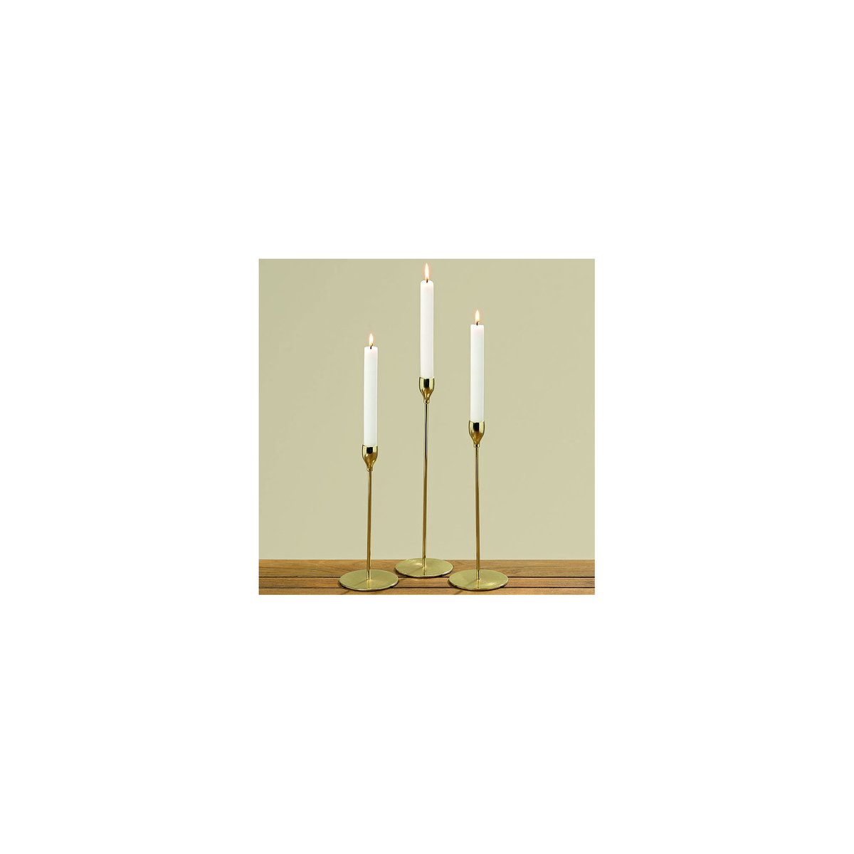 Set de 3 Chandeliers de Table Dorés doré, WADIGA
