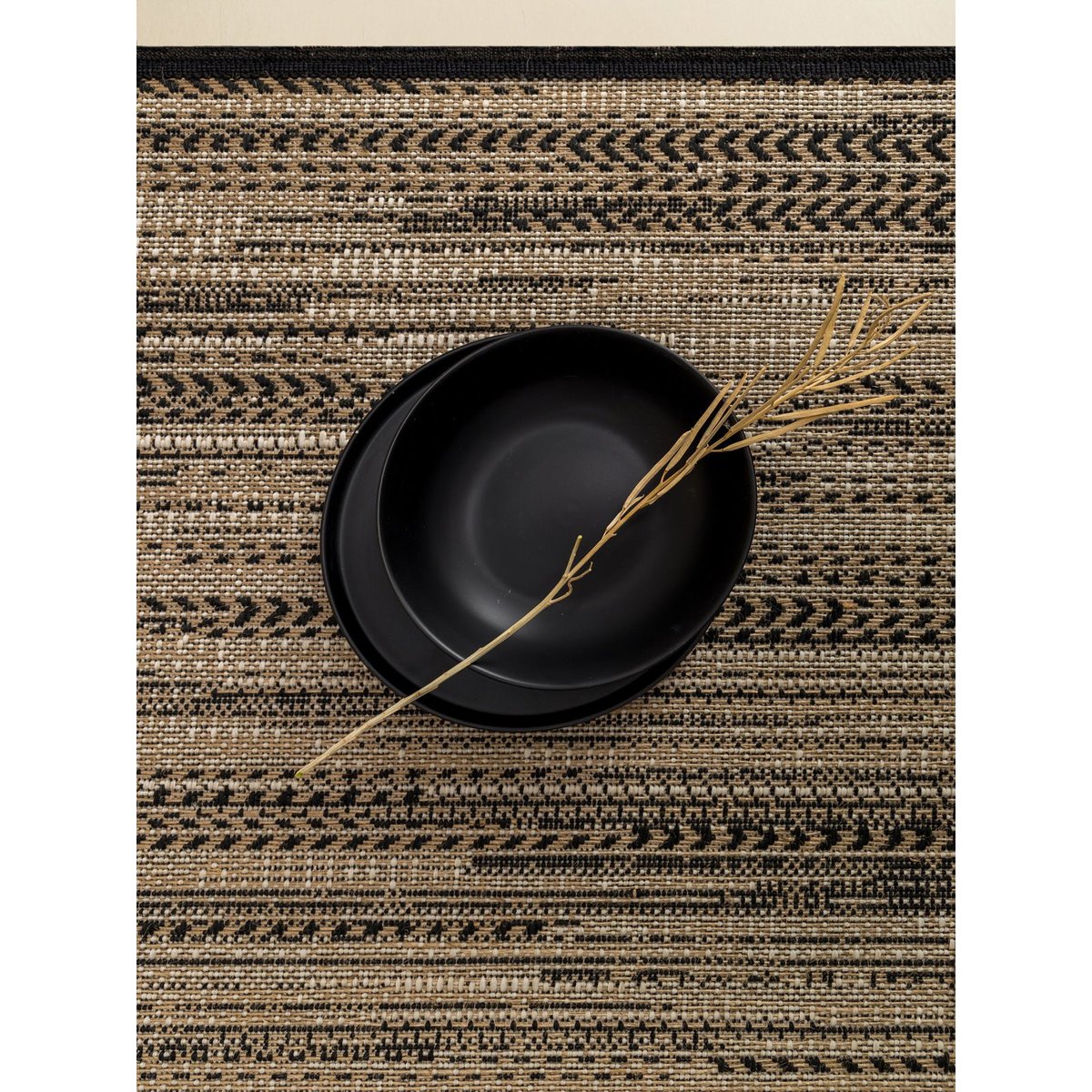 Tapis intérieur extérieur Sanza brun naturel, AFK LIVING