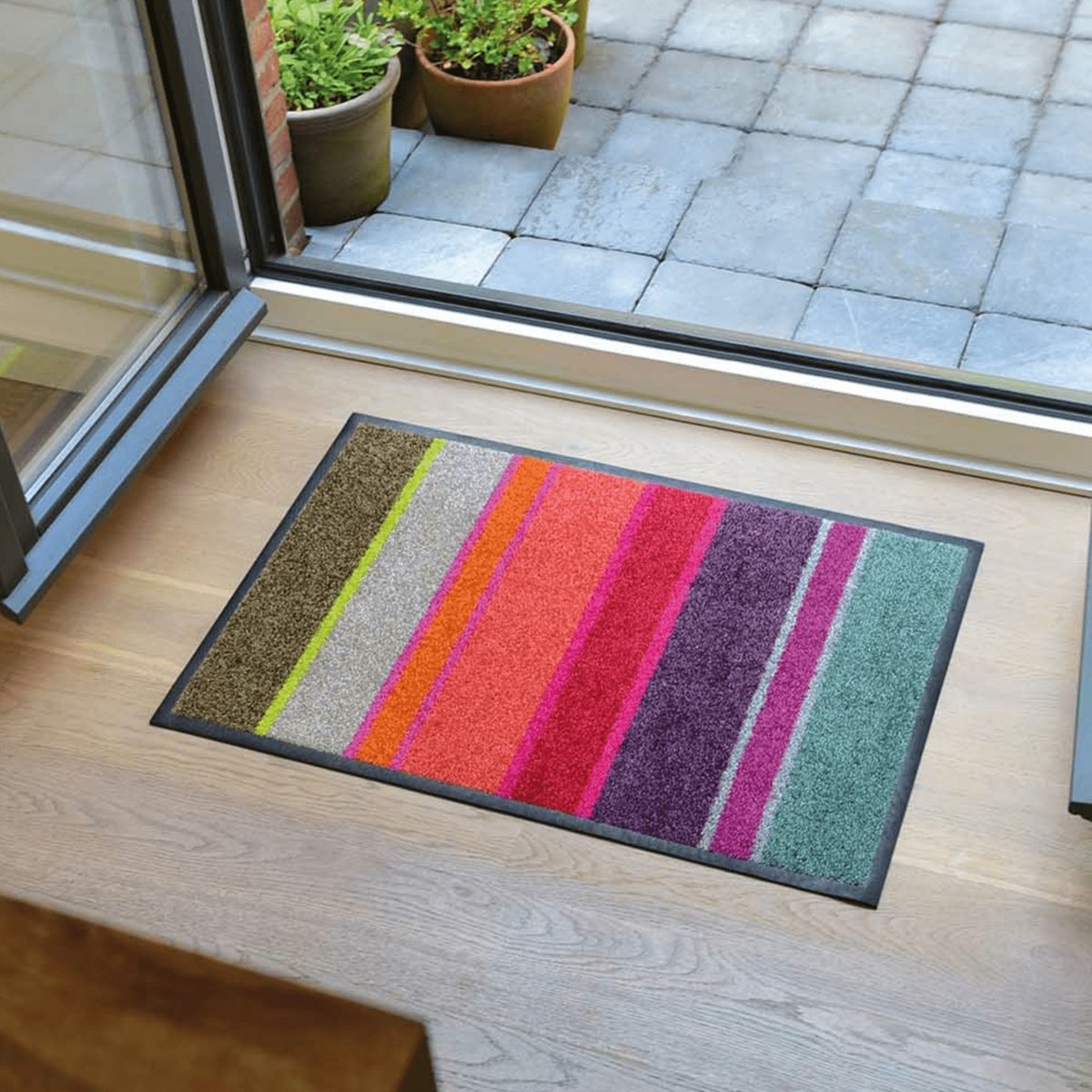 Tapis d'entrée Largo multicolore, REMEMBER