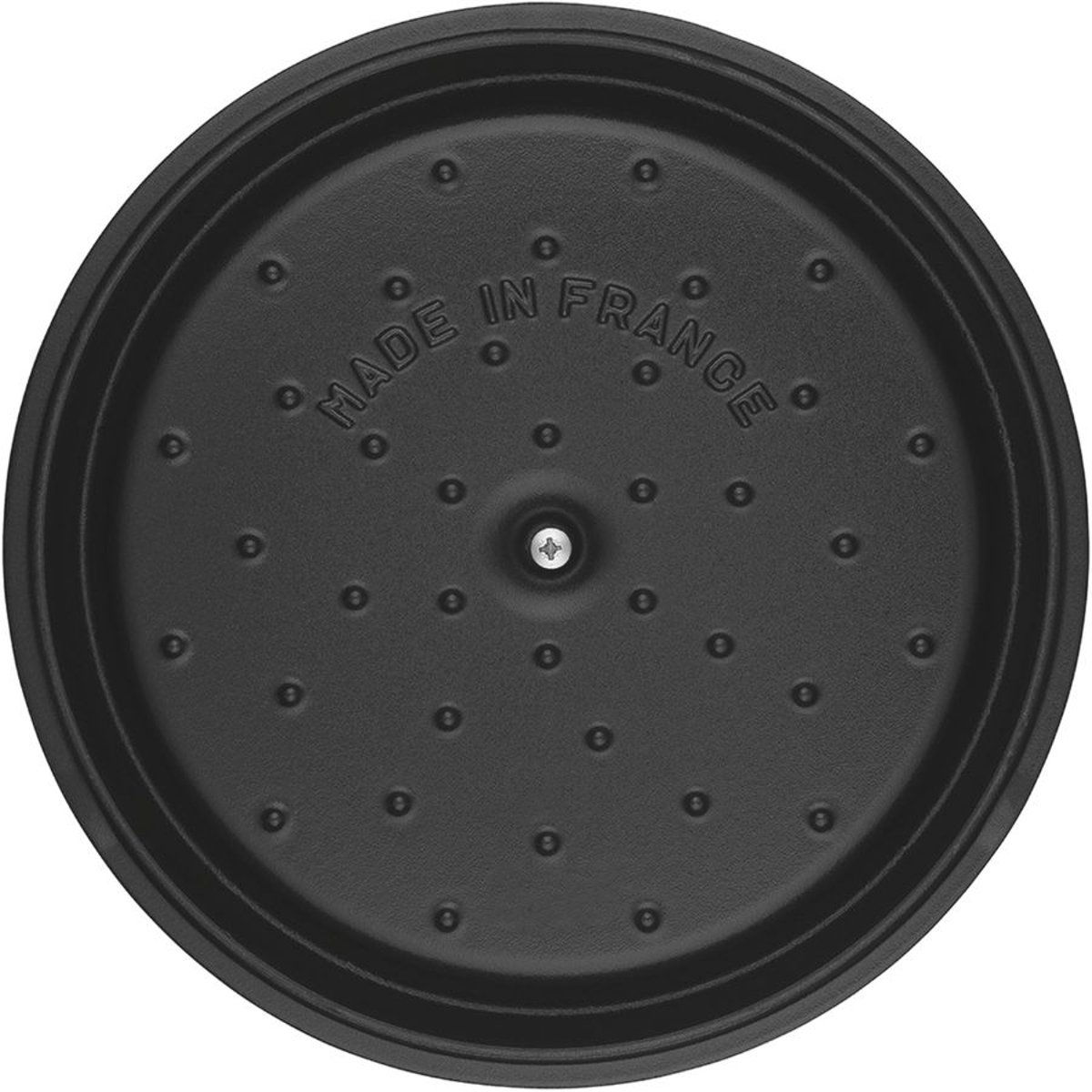 Cocotte 24 cm, Ronde, Chocolat, Fonte chocolat, STAUB