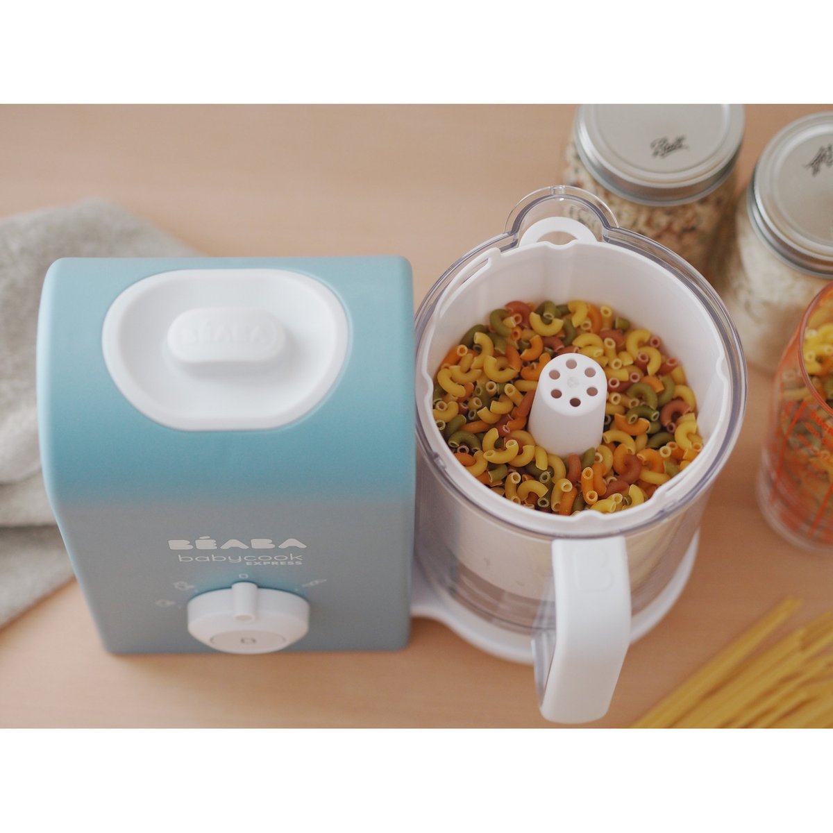 Panier de cuisson pour féculents BABYCOOK EXPRESS blanc, BEABA
