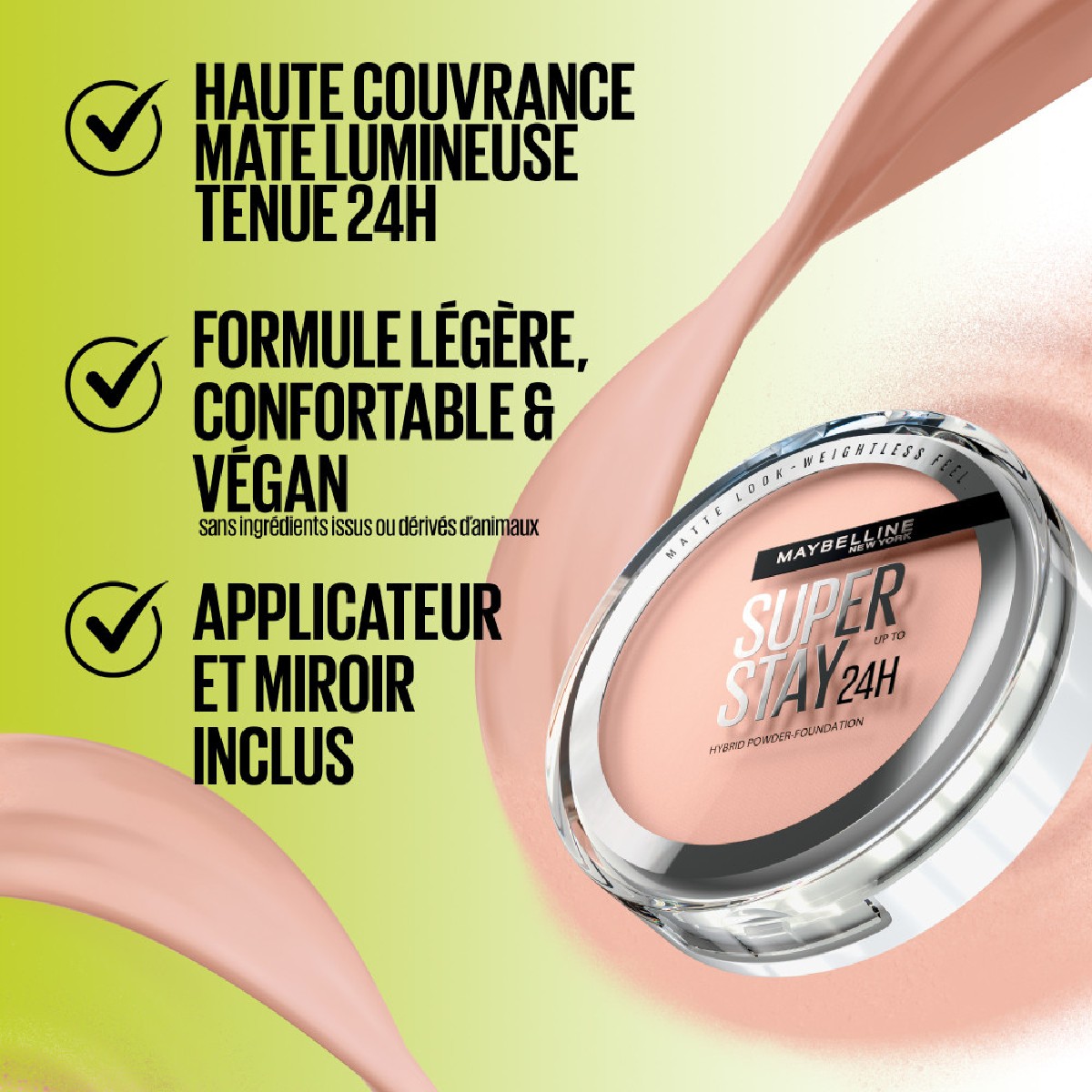 Fond de teint Longue Tenue Superstay 24H 06, MAYBELLINE NEW YORK