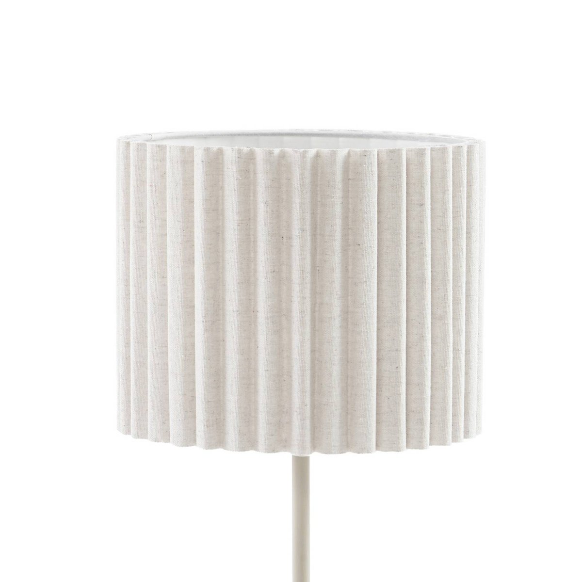 Lampe à poser en textile, Libbie crème, LINDBY