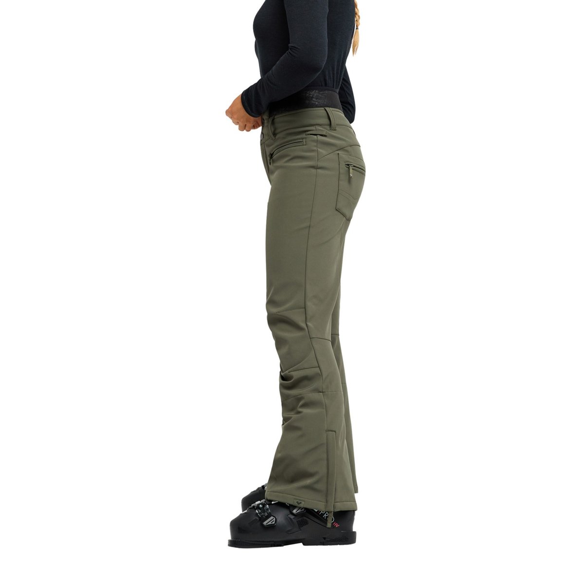 Pantalon de snow technique RISING HIGH. vert beetle, ROXY