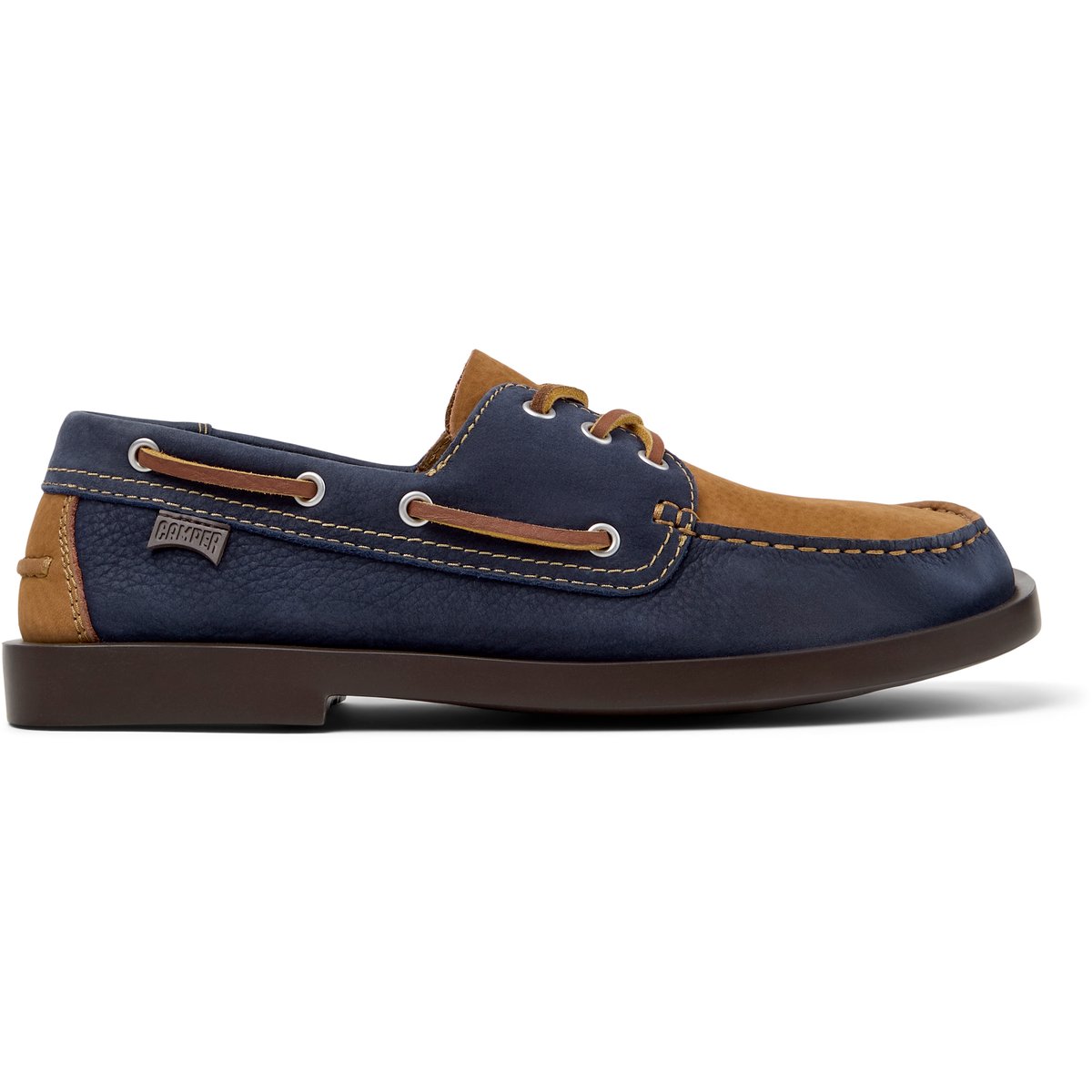 Derbies Cuir daim DON marron moyen, CAMPER