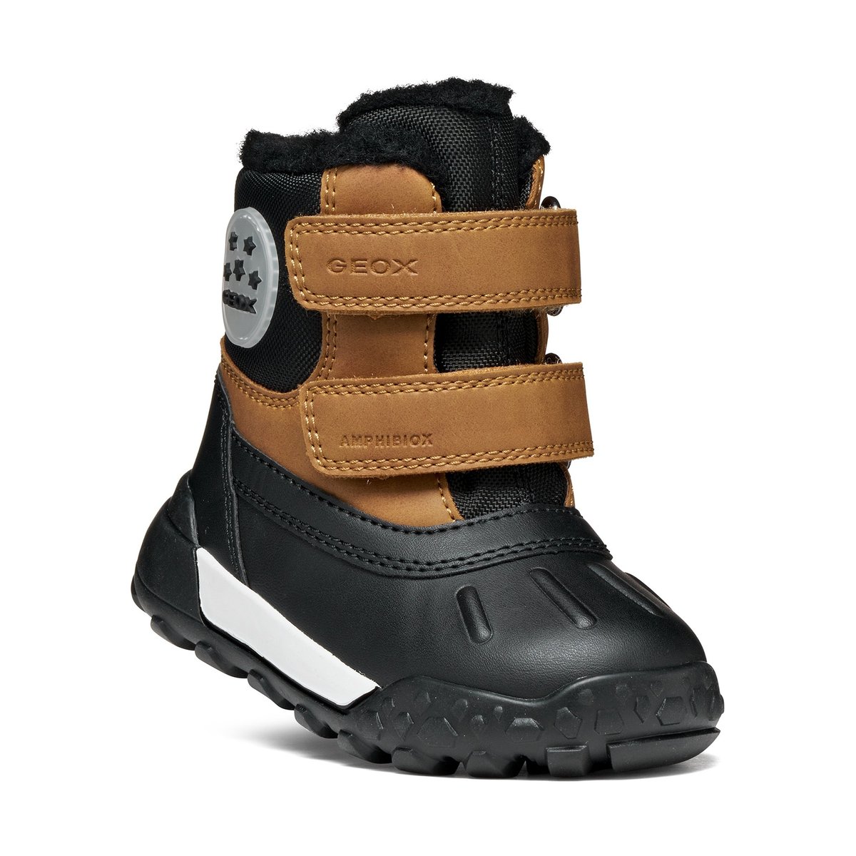 Bottines B TREKKYUP B ABX tabac/noir, GEOX