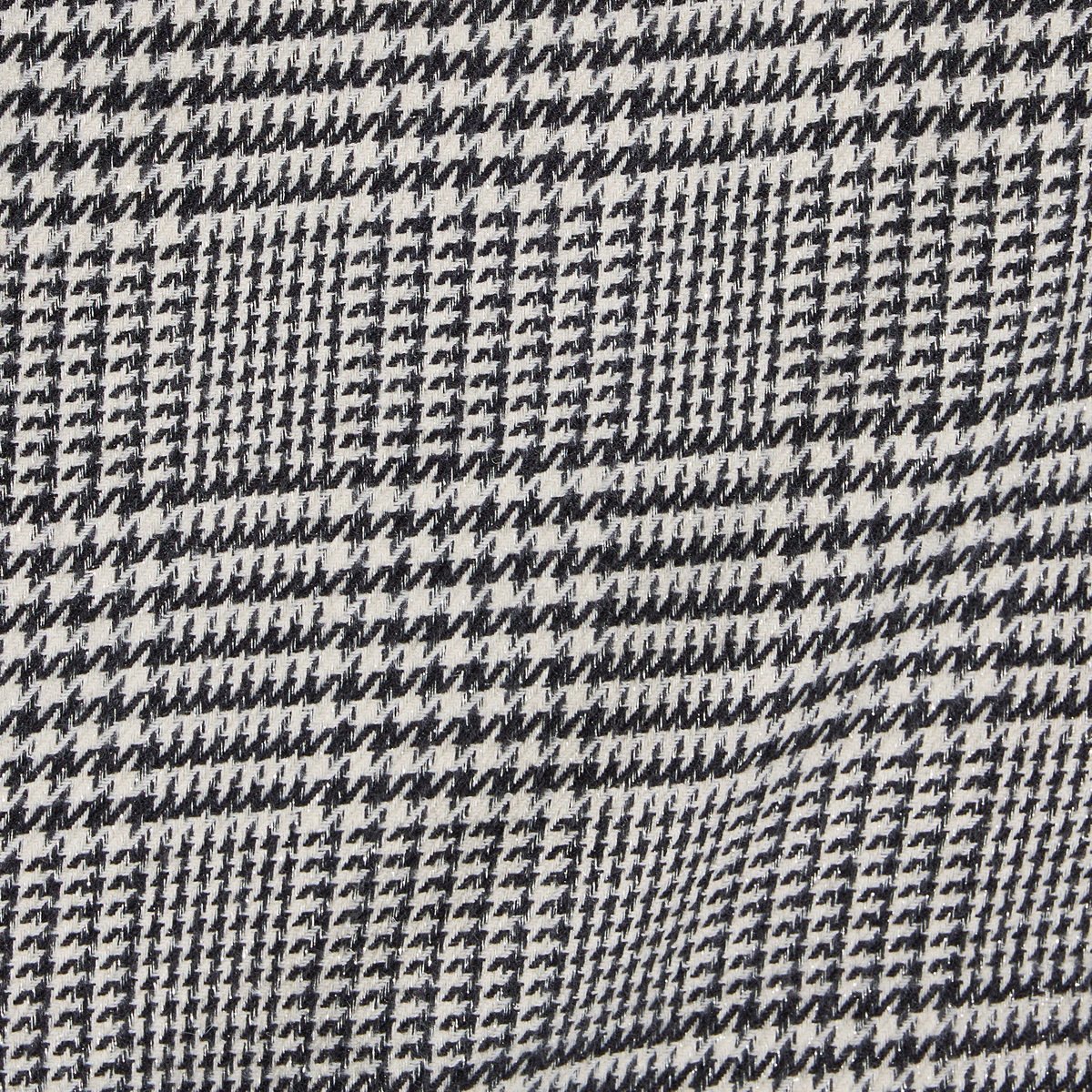 Écharpe à carreaux noir, GRAIN DE MALICE