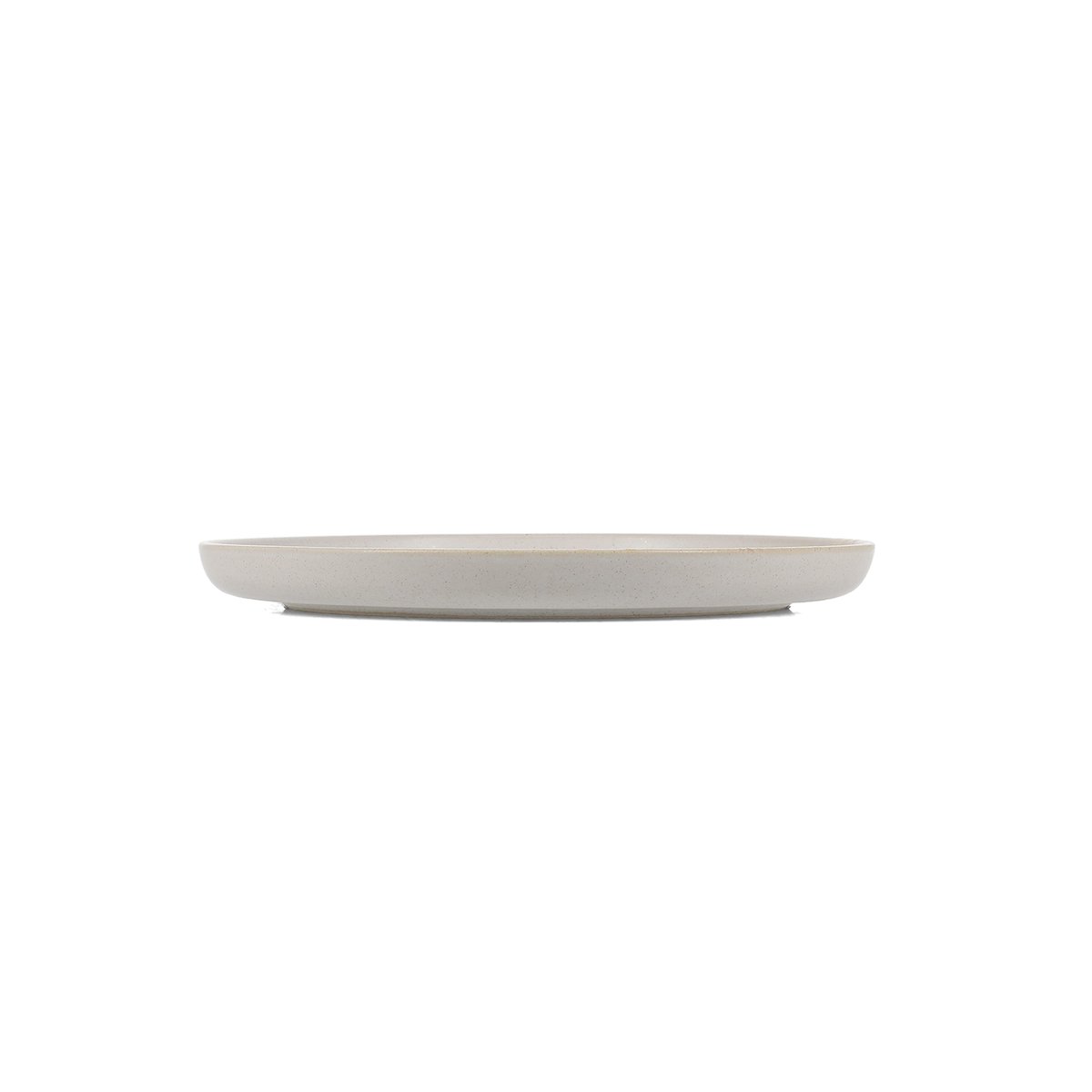 Lot de 4 assiettes AQUAREL beige, SP COLLECTION