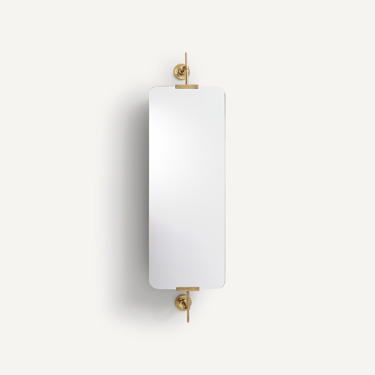 Miroir rectangulaire pivotant, hauteur 106 cm, CASSANDRE laiton, AM.PM